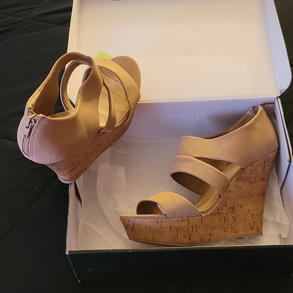 Women Taupe Solaro 5inch Espedrill Sandals with a 1 and 1/2 platform - Picture 6 of 10